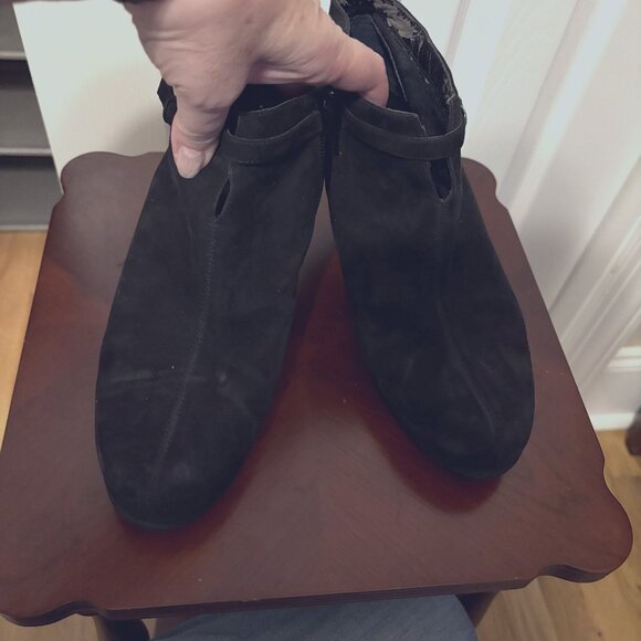 Aerosoles Suede heeled boots - Picture 1 of 6
